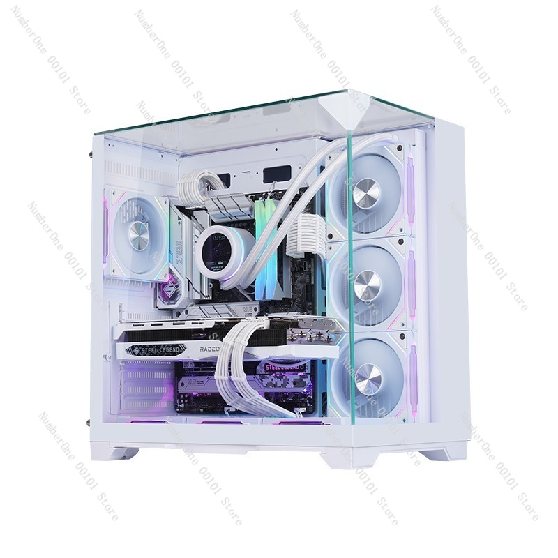 Pc Chassis - ATX 게이밍 PC 케이스 파노라마 강화유리