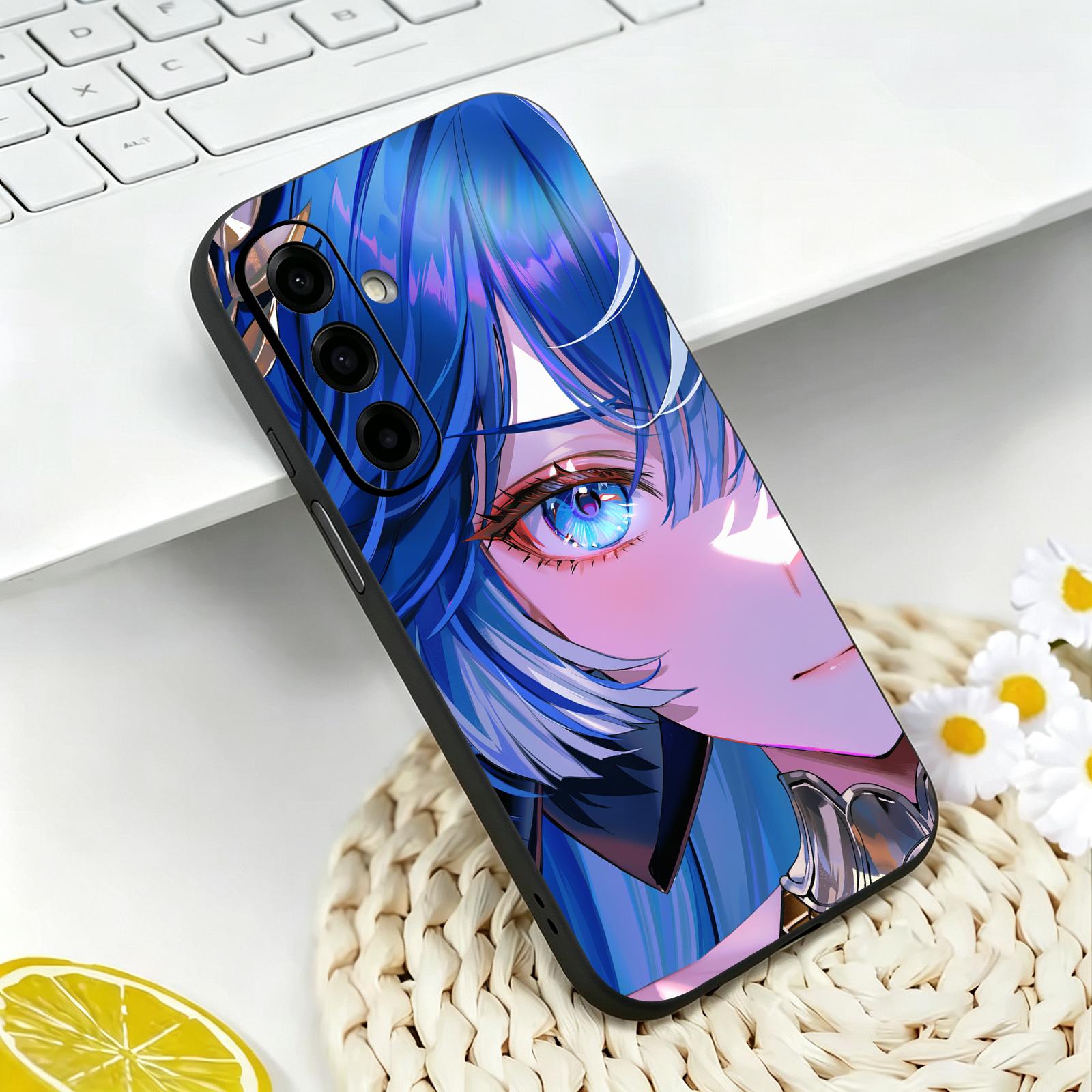 Matte Pc Case - 와더링 웨이브 IUNO 휴대폰 케이스, 삼성