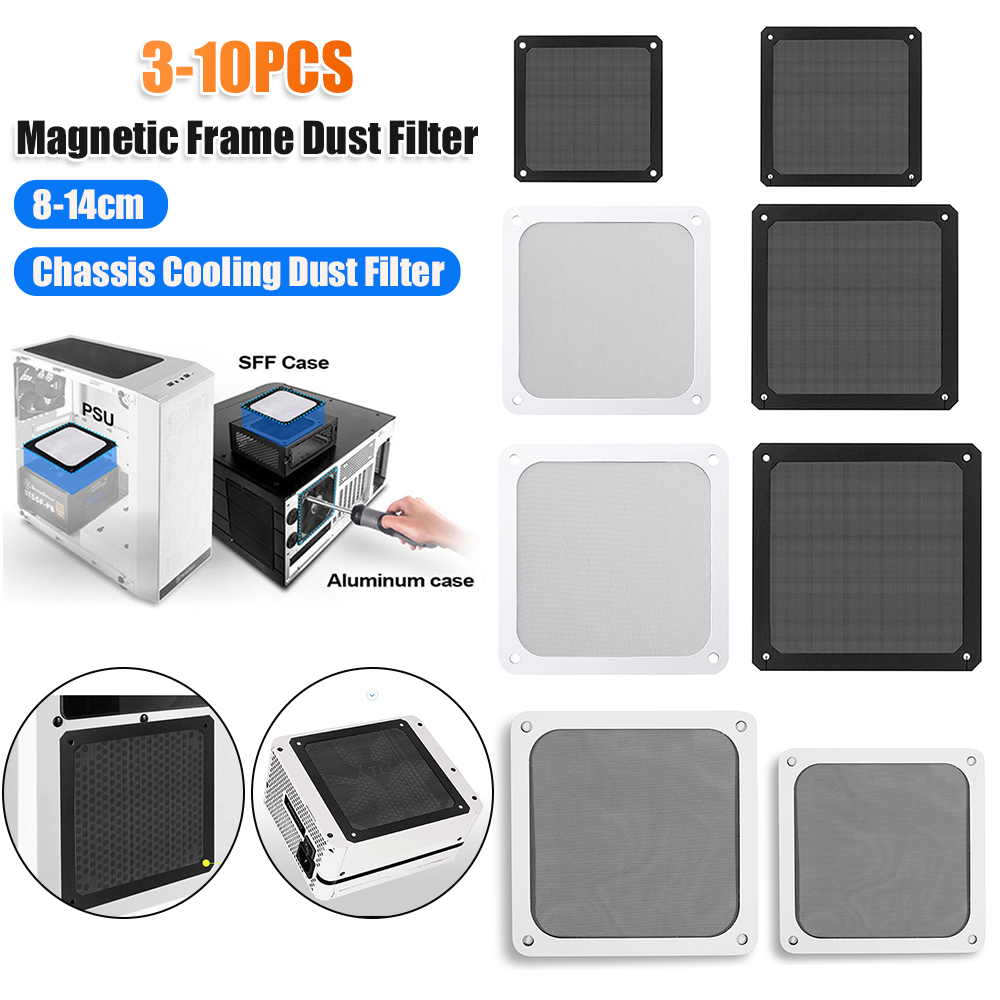 Dust Filter Pc - 8-14cm PC 컴퓨터 케이스 냉각 팬