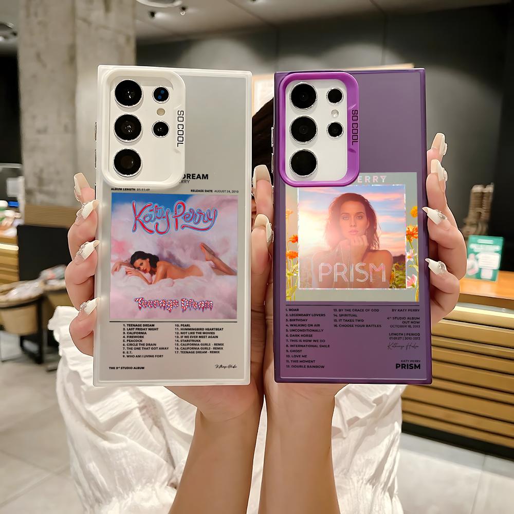 Matte Pc Case - 싱어 K-케이티 페리 폰 케이스 삼성