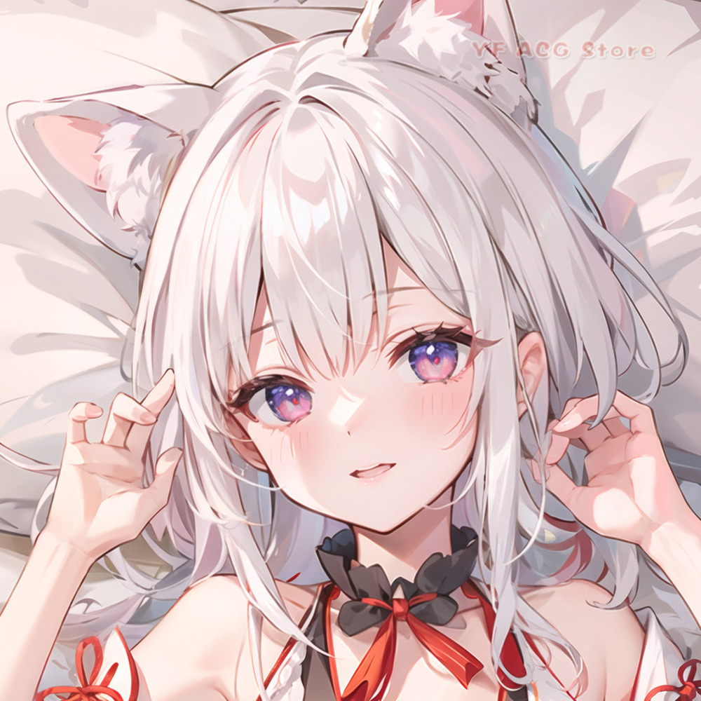 Case Fans - Azur Lane Yukikaze Dakimakura 커버 양면