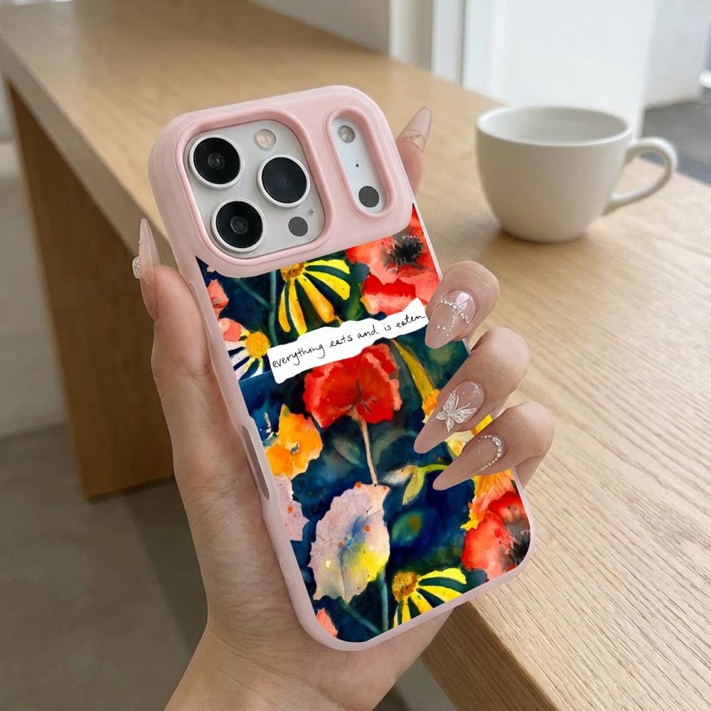아드리안 렌커 플라워 디자인 아이폰 18, 17, 16 - Matte Pc Case 리뷰 및 가격