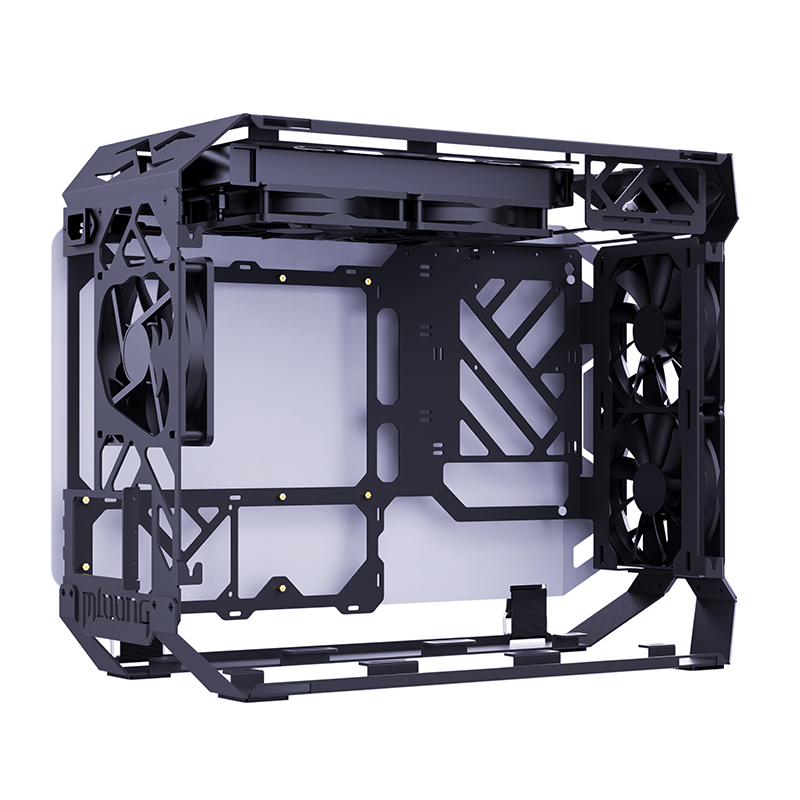 러빙쿨 새로운 디자인 오픈 스타일 게이밍 섀시 강화유리 - Pc Chassis 리뷰 및 가격