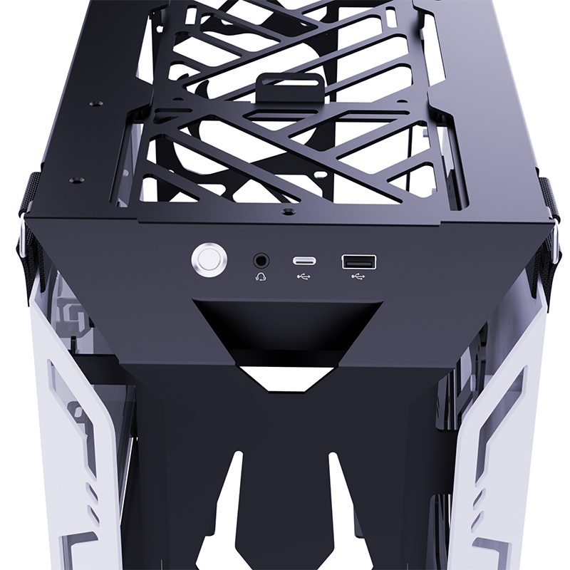 러빙쿨 새로운 디자인 오픈 스타일 게이밍 섀시 강화유리 - Pc Chassis 리뷰 및 가격