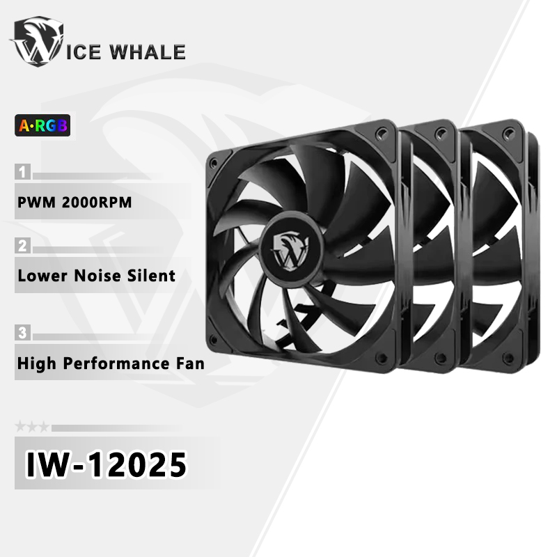 ICE Whale IW-12025 120mm 냉각 팬  - Case Fan Controller 리뷰 및 가격