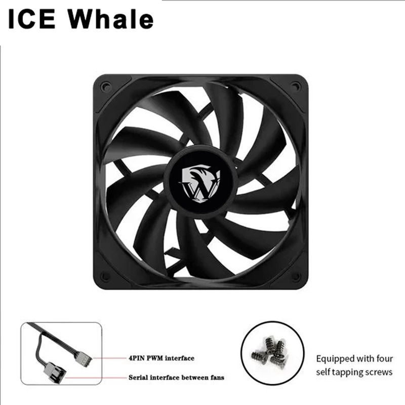 ICE Whale IW-12025 120mm 냉각 팬  - Case Fan Controller 리뷰 및 가격