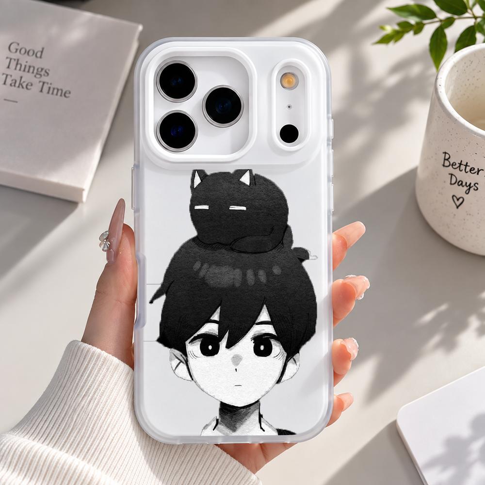 새로운 디자인의 오오모리 휴대폰 케이스, 아이폰 18, - Matte Pc Case 리뷰 및 가격