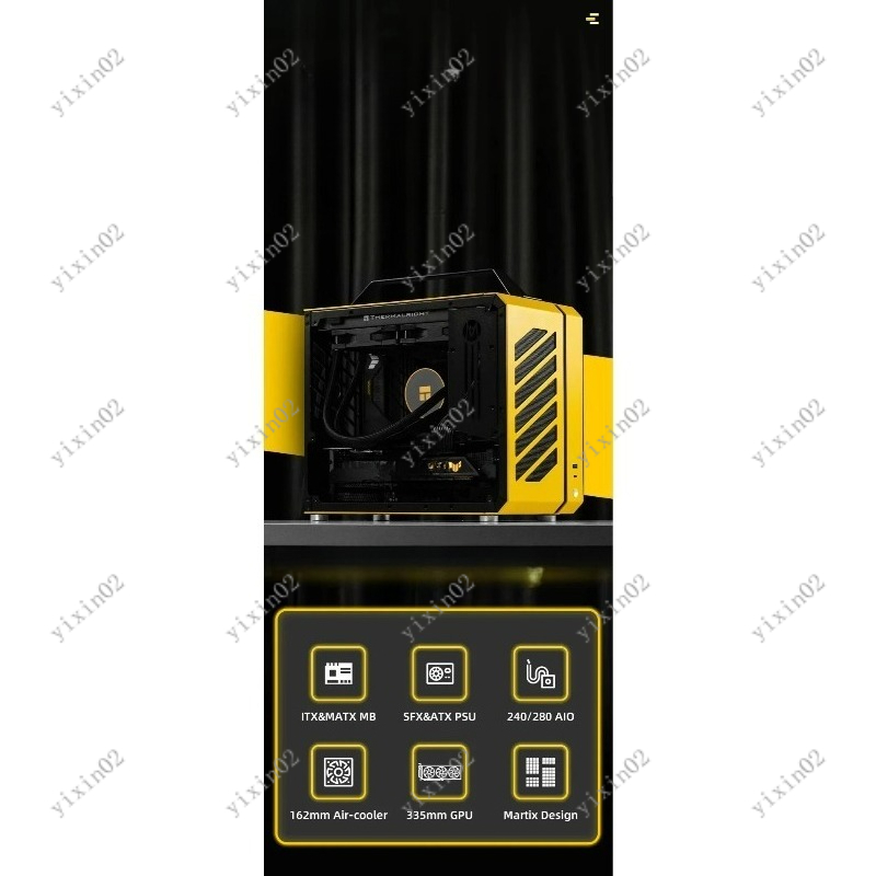휴대용 풀 타워 PC 케이스 C28 - ITX/MATX - Pc Chassis 리뷰 및 가격